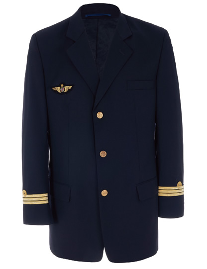 Man air line wool uniform